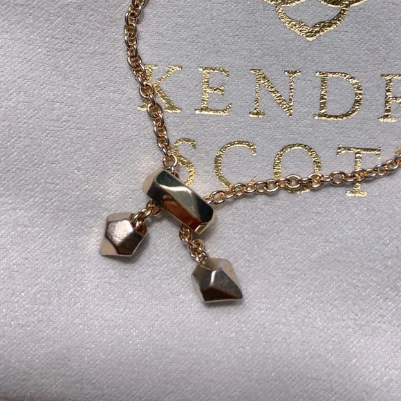 Kendra Scott Adjustable Gold Elaina Filigree Bracelet - Picture 5 of 5